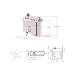 KST HS08-A HV digitale in metallo ingranaggio Micro leggero Servo 5.2kg.cm 0,11 sec ad alte prestazioni RC alianti piloti Drone